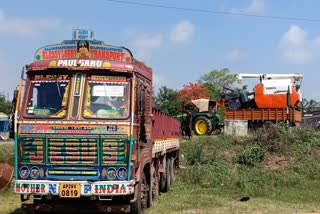 Bargarh residents are worried about the entry of Harvester drivers from other states