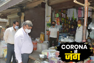 Nodal officer inspected the systems of rescue from Corona in gaziabad