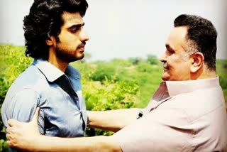 Arjun Kapoor pens emotional note on Rishi Kapoor's demise