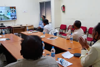 MP Vidyut Varan Mahato attended a meeting with the CM through video conferencing