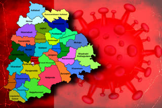 తెలంred, green, orange zones in telangana గాణలో రెడ్‌, ఆరెంజ్‌, గ్రీన్​జోన్ జిల్లాలివే...