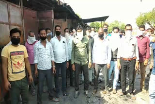 sheopur vegetable market close