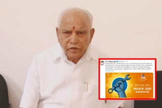 CM Yeddyurappa greetings to the workers