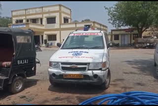 Ambulance reached Amanganj from Indore without permission