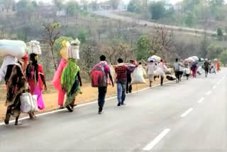 bad condition of labourers during lock down