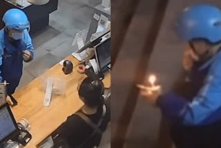 Food Delivery boy Breaks Down,after a Customer  Orders Birthday Cake for Him