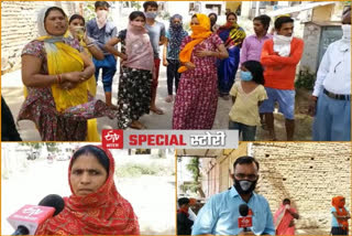 etv bharat special report on labour day in jaipur rajasthan