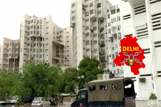 District center of Janakpuri closed due to lockdown