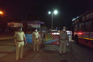 SP and other high level officers on duty in night