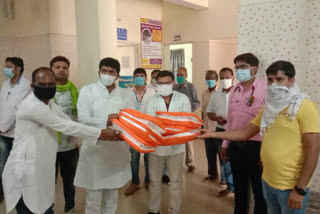 MLA provided PPE kit in government hospital in balaghat