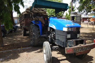 PDS wheat seized from wheat procurement center post villagers compaint in silwani of raisen