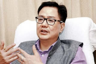 Sports minister Kiren Rijiju