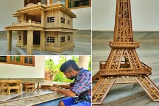 eiffel-tower-temple-and-a-house-with-coconut-tree-leaflet-midribs-students-handcraft-goes-viral