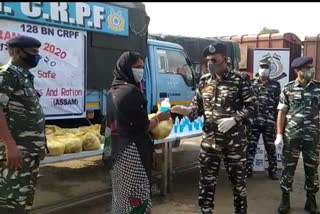 paramilitary forces helping people