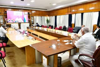 yadiyurappa video conference with ministers