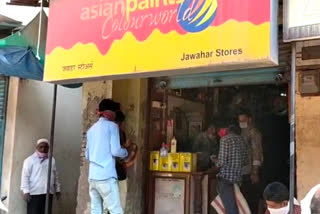 Action taken against 5 shop owners in Jalgaon district for violating the rules