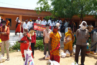 DAILY COMMODITIES DISTRIBUTED TO POOR PEOPLE