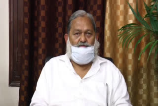 anil vij reaction on delhi haryana border sealed