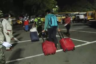 student of jharkhand reached ranchi from kota