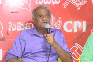 Cpi Narayana Demands To Ban The Liquor In Lock Down Period