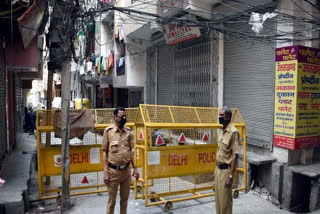 No area sealed today in delhi