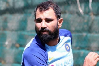 Fast bowler Mohammed Shami