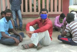 mahasamund workers stucked in odisha