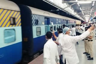 special train departs for Dhanbad