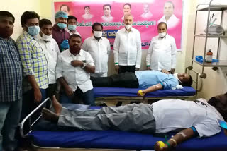 MLA AND MLC STARTED BLOOD DONATION CAMP