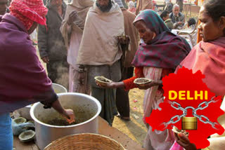 Bhagwati builders are distributing food to hundreds of needy people every day in lockdown