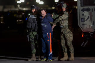 El Chapo's daughter distributes gifts carrying his image