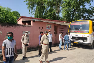 students reached Hussainabad from Kota