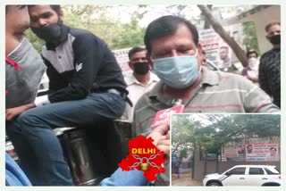 MLA Girish Soni said Delhi government working for the poor during lockdown