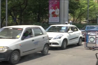 vehicles movement on hyderbad raods