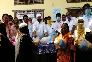 mla helped to muslims in narmetta and tadigoppula jangam