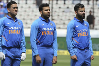 Dhoni, Rohit, Virat