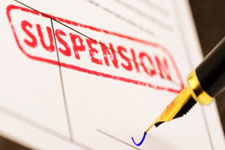 exercise officer suspended in nandhyala karnool district