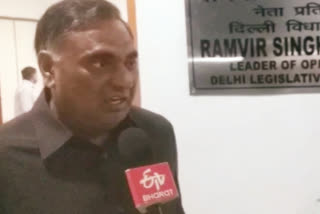 Leader of Delhi Opposition Ramveer Singh Bidhuri said that the opening of wine shops will increase the corona and crime cases