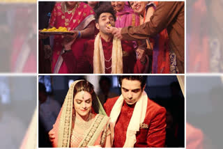 Aparshakti wedding day sherwani