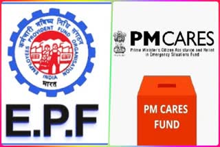 EPFO employees will donate one day salary to PM CARES fund corona virus lockdown