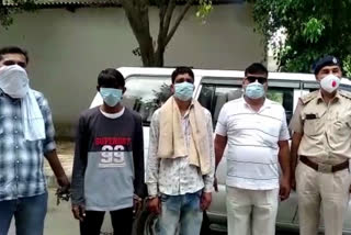 Two drug traffickers arrested in rohtak during lockdown