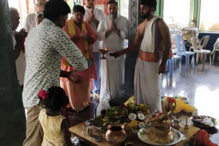 temple anivarary celebration in srikakulam dst