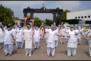 Chopper showers flower in college campus instead of hospital in Bihar