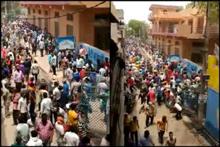 thousands-of-migrant-labour-gathered-in-gurugram-hayrana