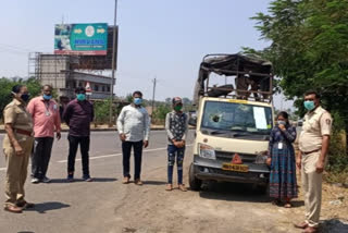 Vehicle with 9 kg of cannabis seized by Ghoti police