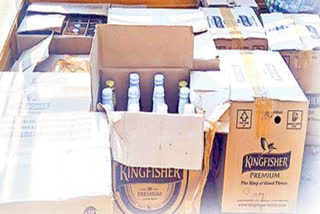 wine sales in nalgonda during lock down