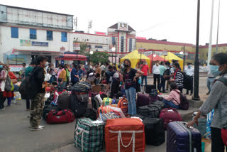 students reached dhanbad from Kota