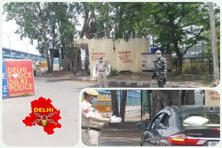 Delhi Police active on the border of states adjacent to Delhi
