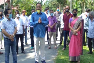 Keshab Mahanta Distributed Food at Kaliabor