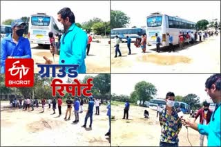 2000-migrant-of-uttarakhand-retuned-their-home-from-chandigarh-by-bus